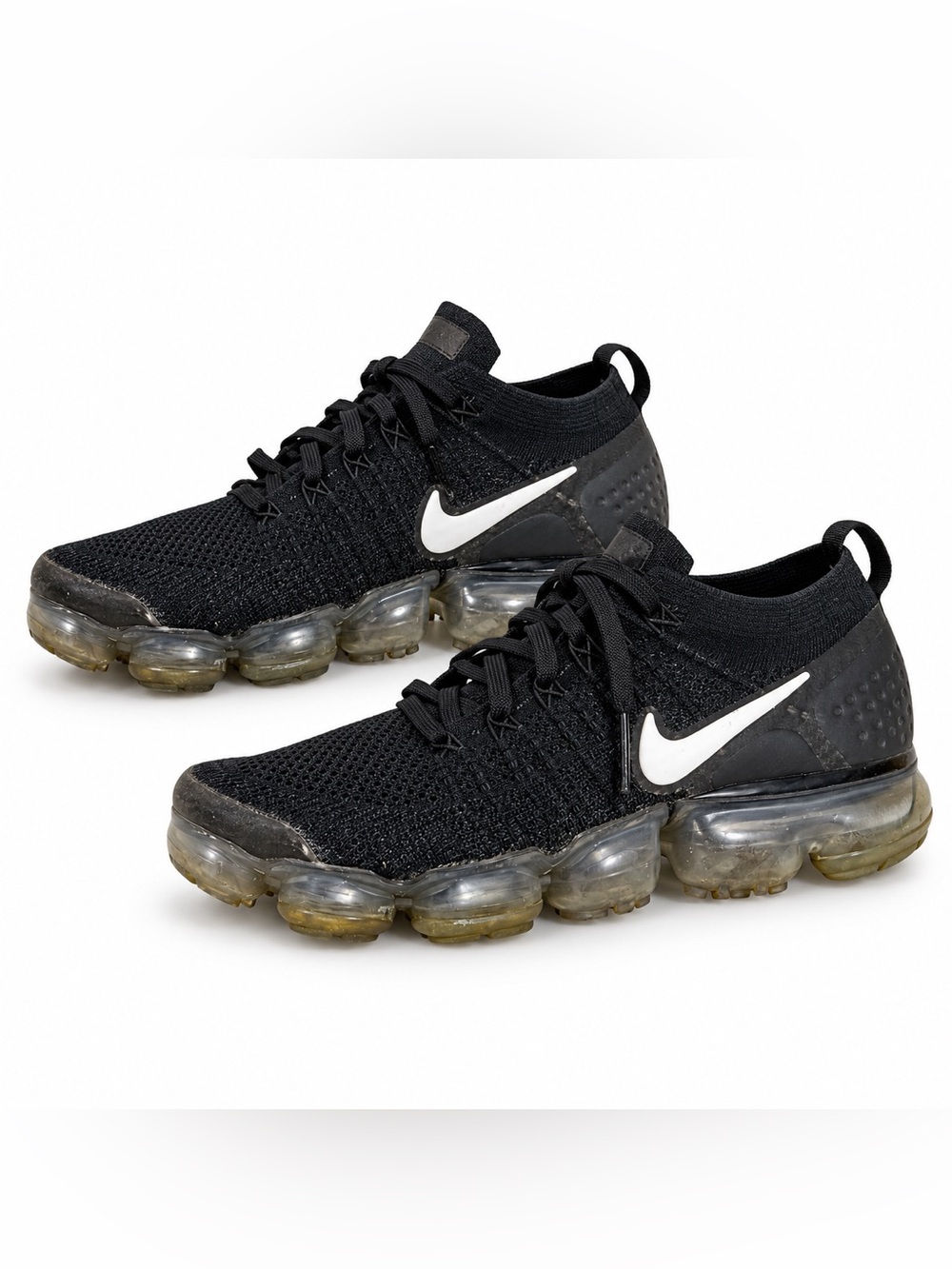 Nike Air VaporMax Flyknit 2 Black/White — Women’s Size 8